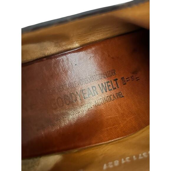 Mephisto Men\'s Goodyear Welt Classic Comfort Leather Brown Shoes Sz. 11 1/2 US